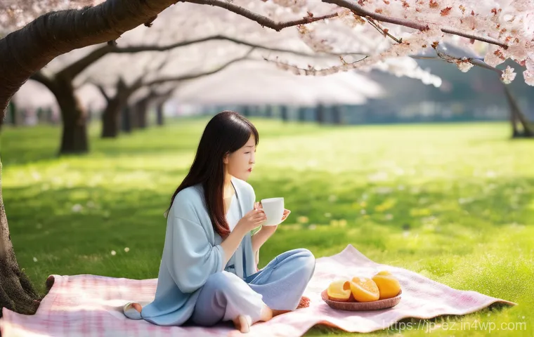 사계절에 따른 야외 마인드풀니스 경험 - **Autumn Valley: Mindful Walking**
    A person, wearing appropriate and modest attire for a leisure...